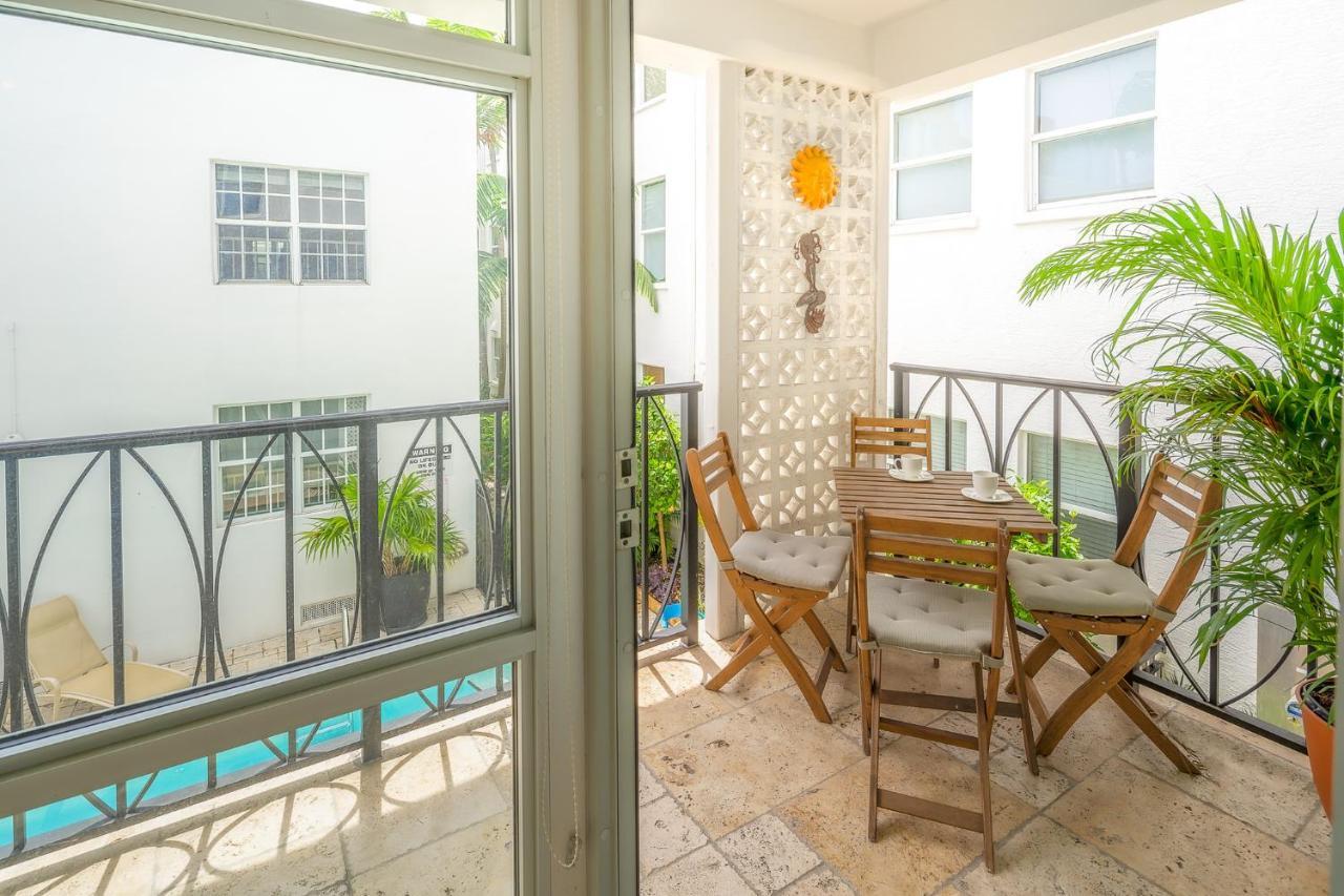 Fountain Condo 2 Story Pool Bbq Balcony Miami Beach Exterior photo
